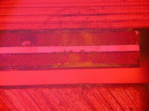Laser Diode Stain - Nomarski Image