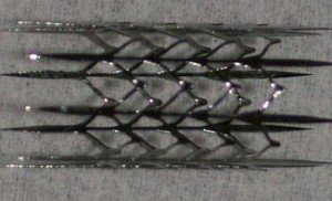 Medical Device Testing - NiTi stent electrochemically tested